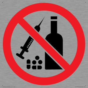 P908 Prohibition: No alcohol or drugs